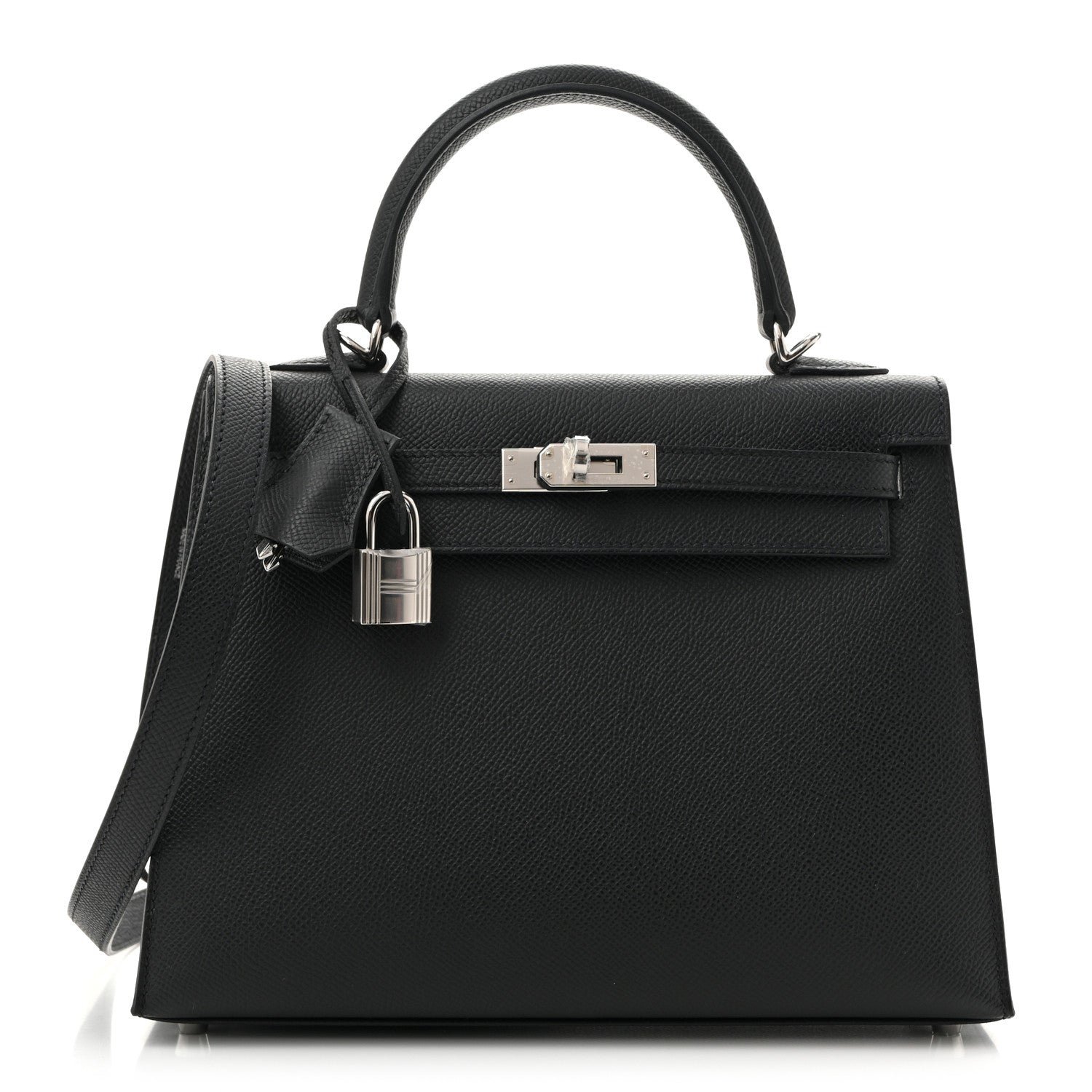 Hermes Epsom Kelly Sellier 25 Black