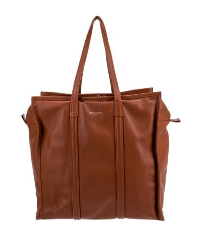 Balenciaga Leather Bazar M Shopper Tote Medium
