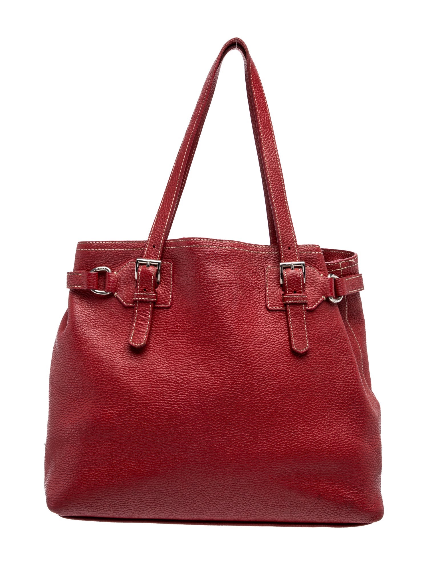 Enameled Metal Triangle Tote Vintage