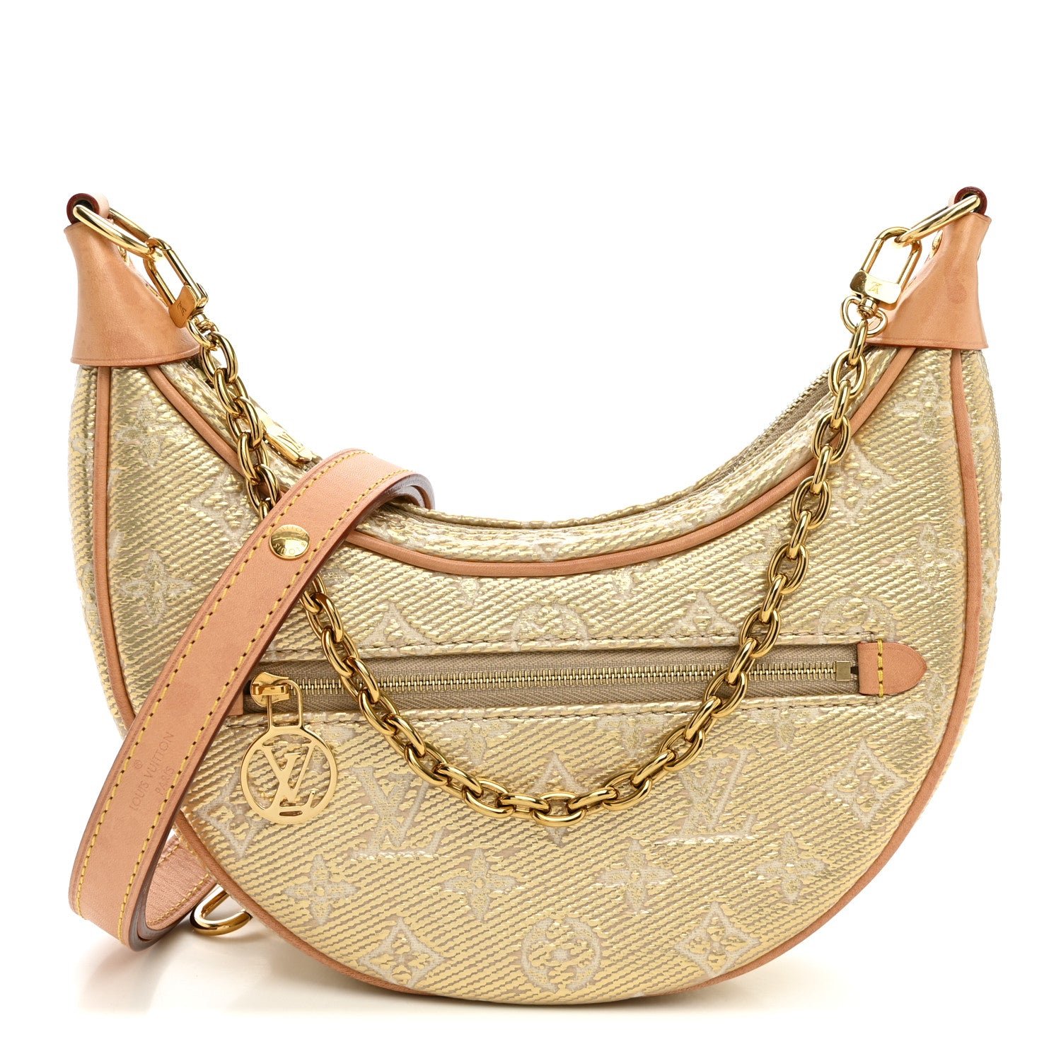 Louis Vuitton Monogram Jacquard Loop Gold
