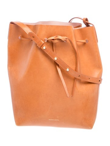 Leather Bucket Bag