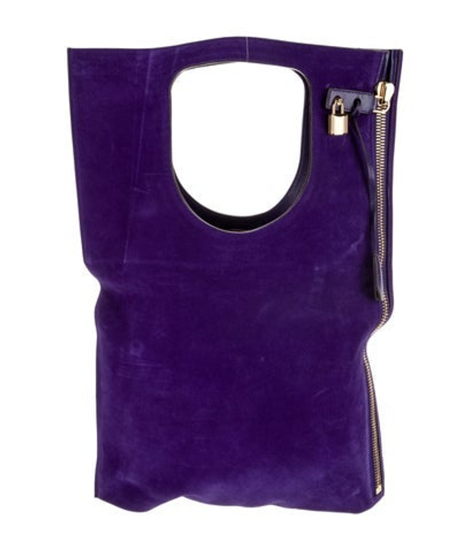 Tom Ford Ford Suede Shoulder Bag