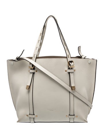 Leather Top Handle Bag Medium