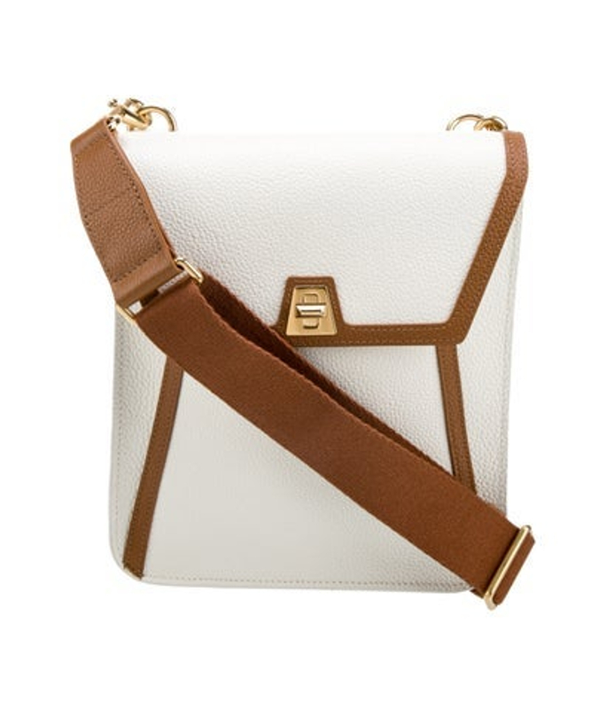 Akris Leather Messenger Bag