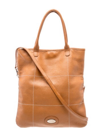 Leather Top Handle Bag