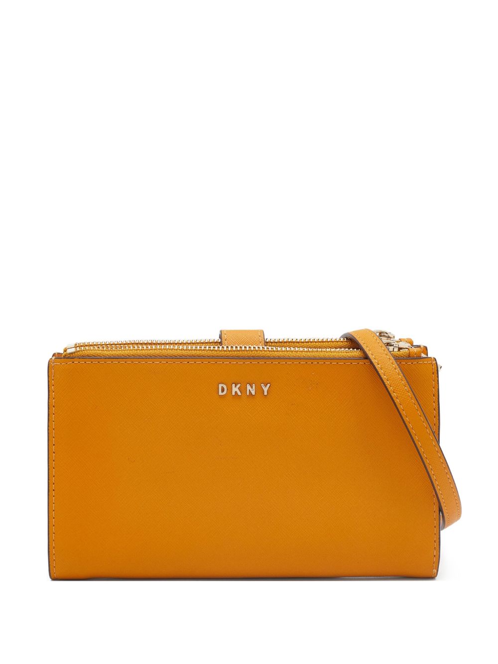 Pre-owned leather crossbody bag