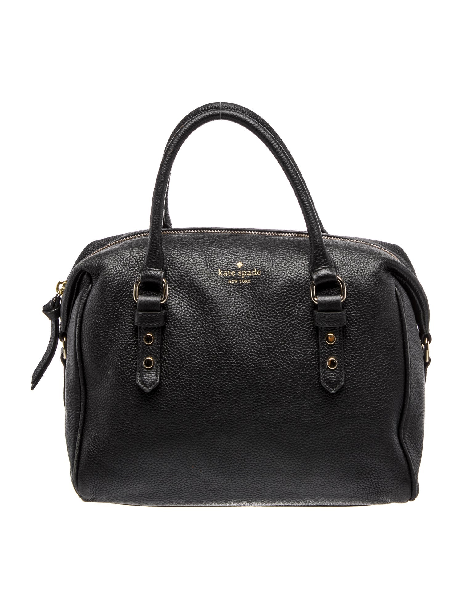 Leather Top Handle Bag