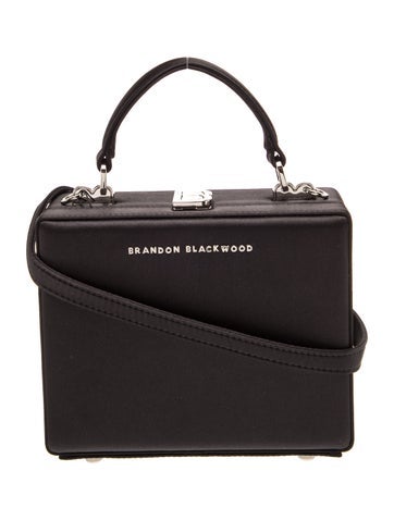 Brandon Blackwood Leather Top Handle Bag w/ Tags