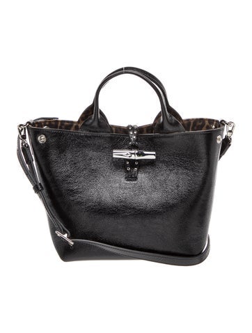 Leather Top Handle Bag