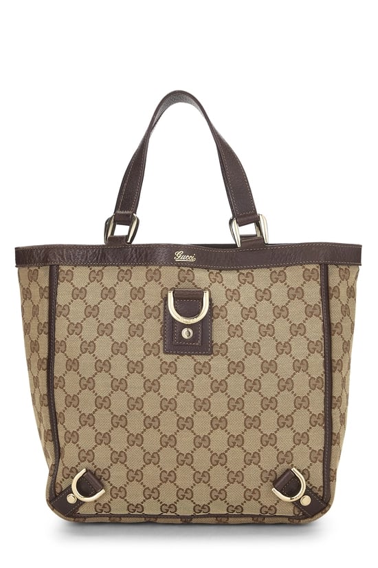 Original GG Canvas Abbey Tote Small