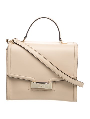 Leather Top Handle Bag