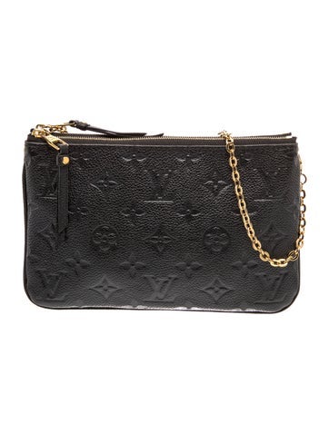 LV Monogram Double Zip Pochette