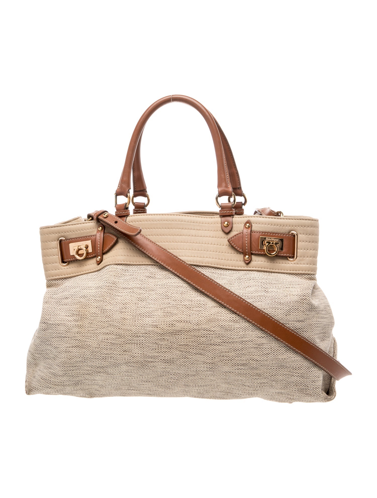 Canvas Top Handle Bag