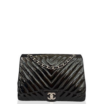 Patent Leather Single Flap Jumbo