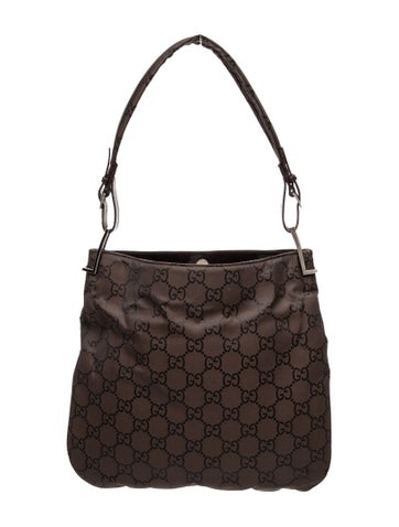 GG Nylon Shoulder Bag Medium