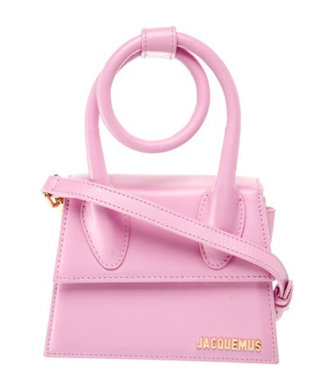 Jacquemus Leather Top Handle Bag