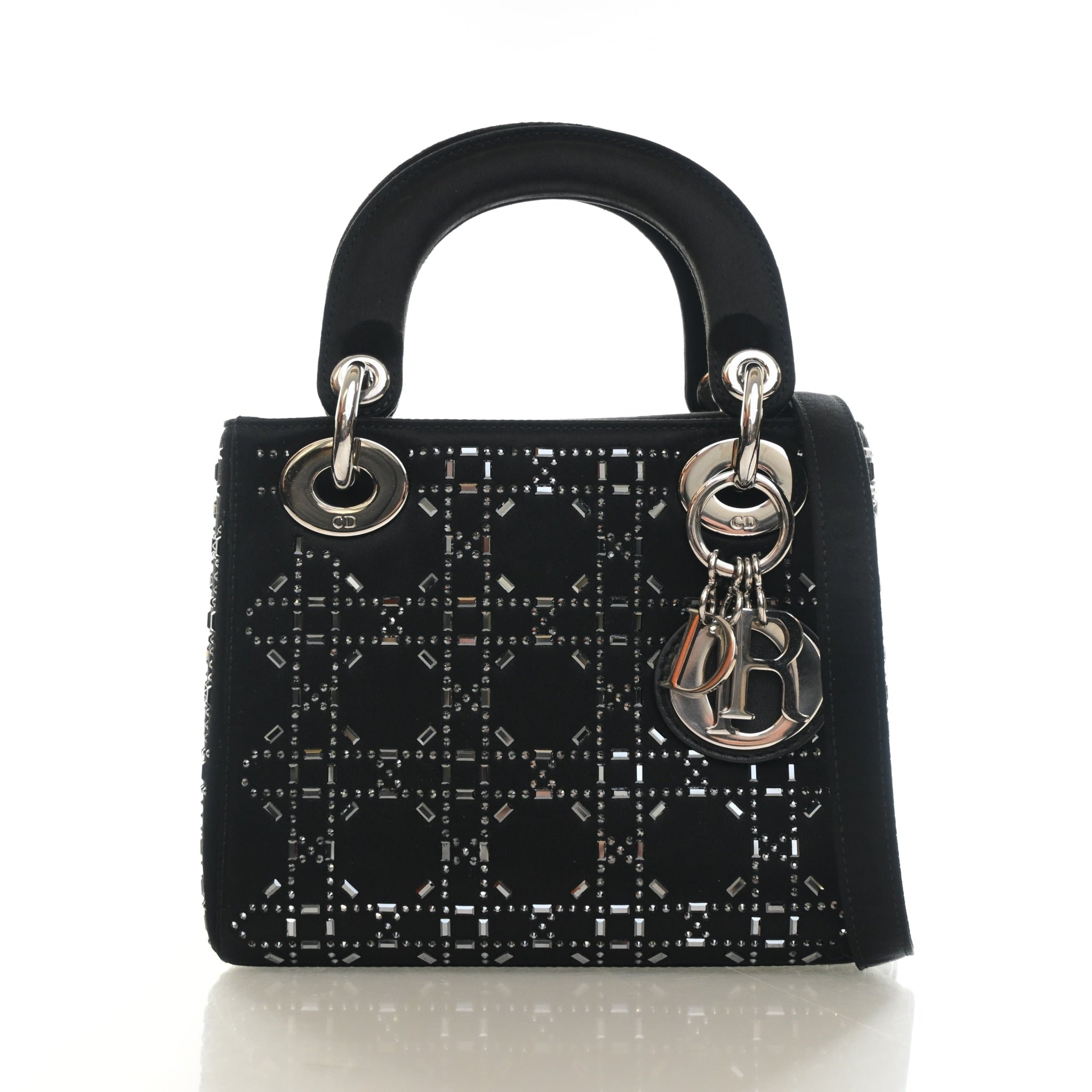 Christian Dior Mini Satin Lady Dior