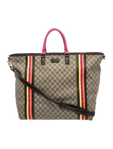 GG Canvas Suitcase