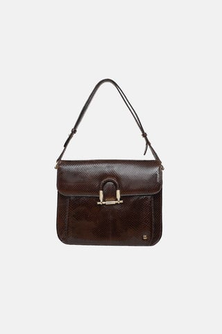 Embossed Shoulder Bag