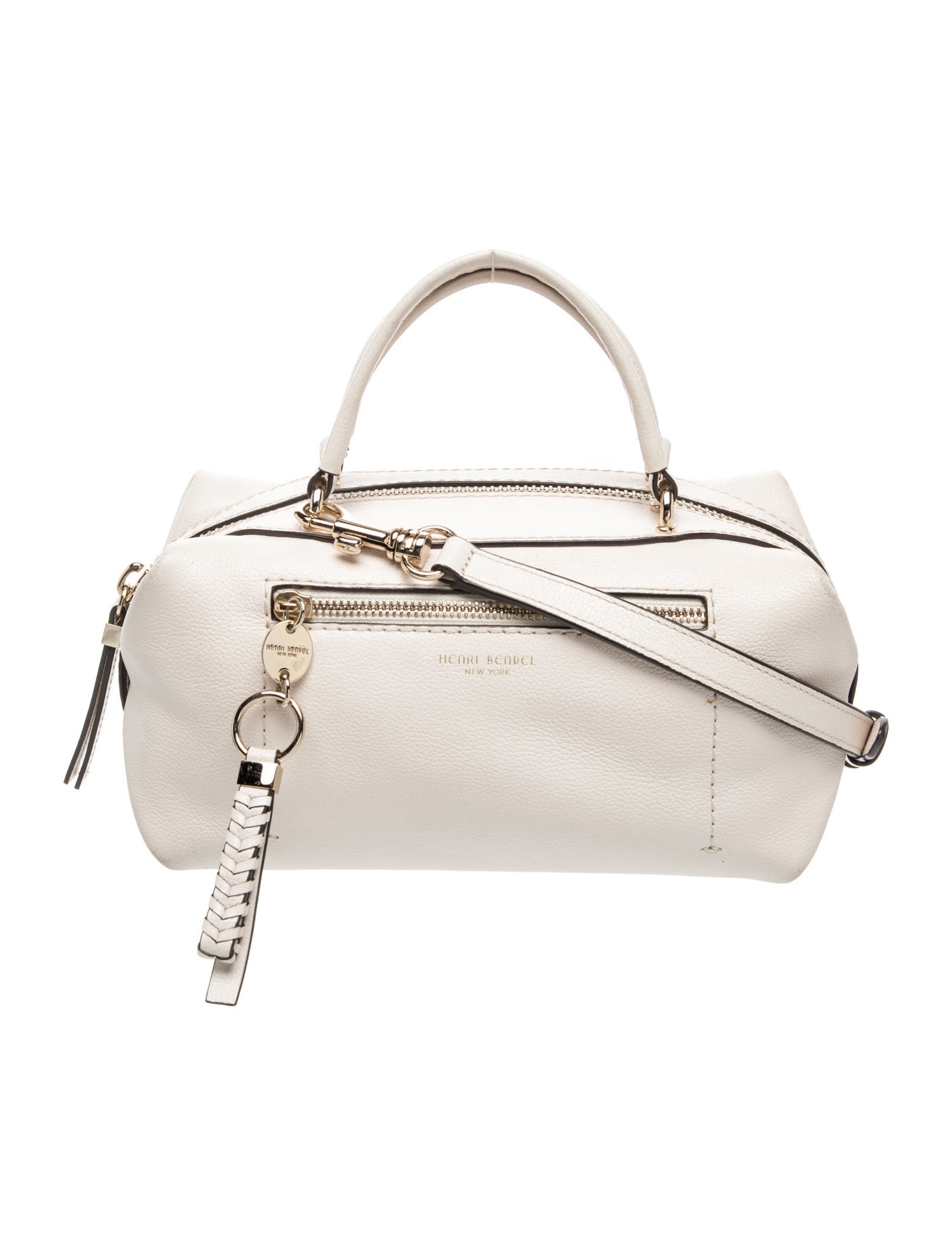 Leather Top Handle Bag