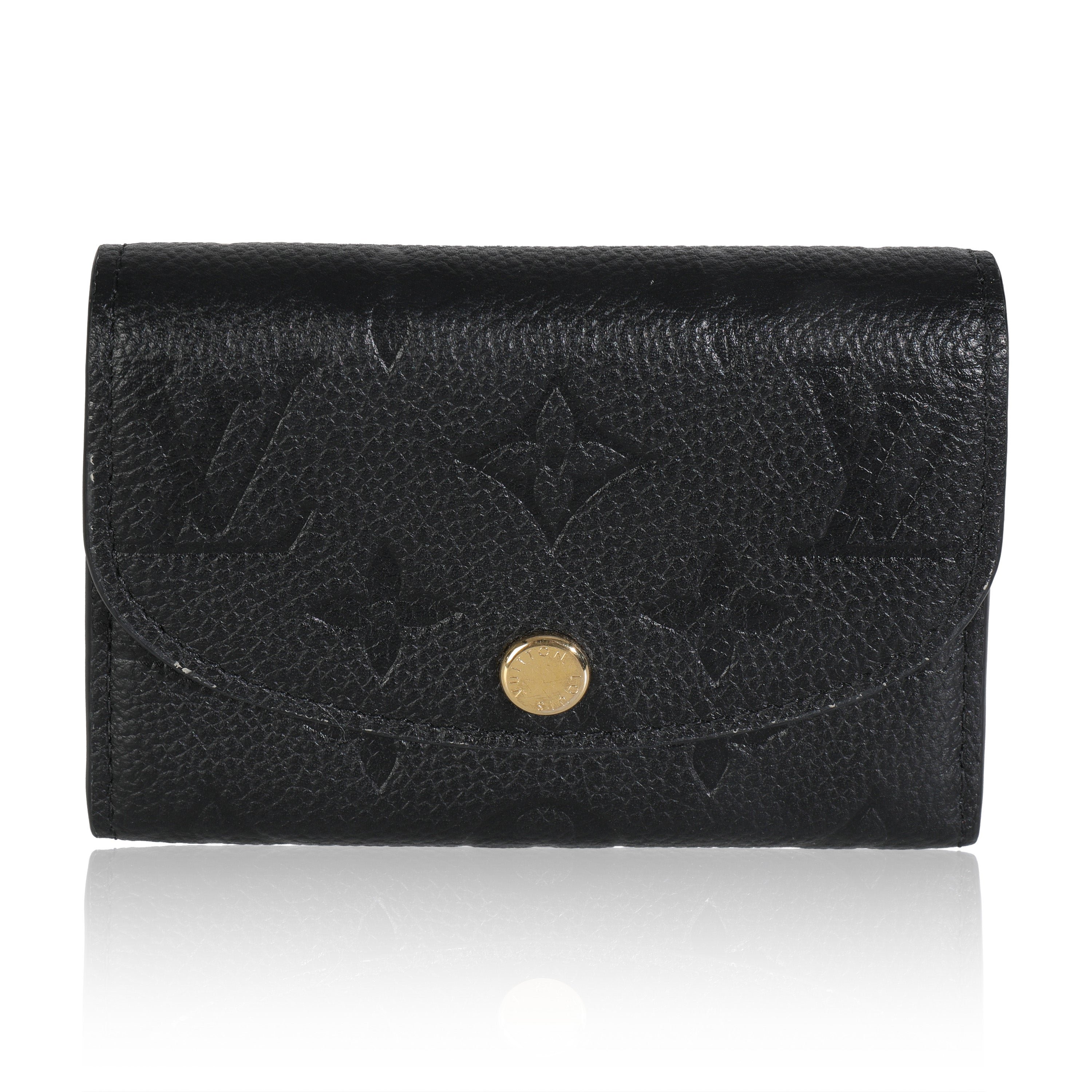 Louis Vuitton Black Monogram Empriente Rosalie Coin Purse