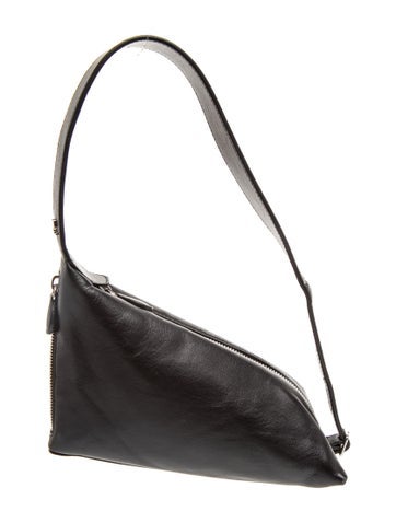 Courreges Leather Shoulder Bag
