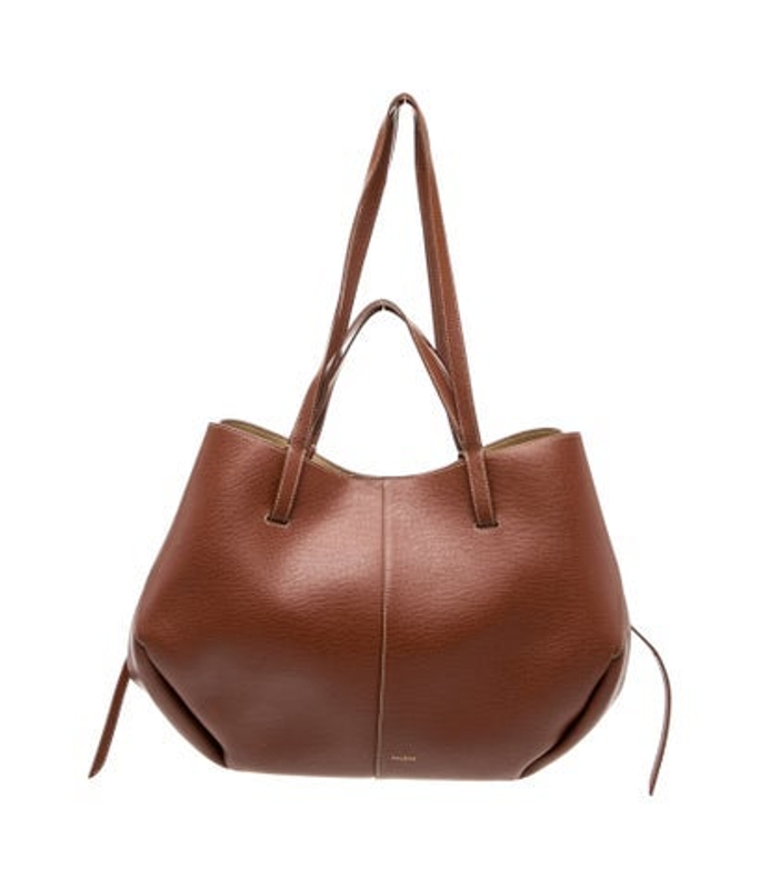 Polene Leather Bucket Bag