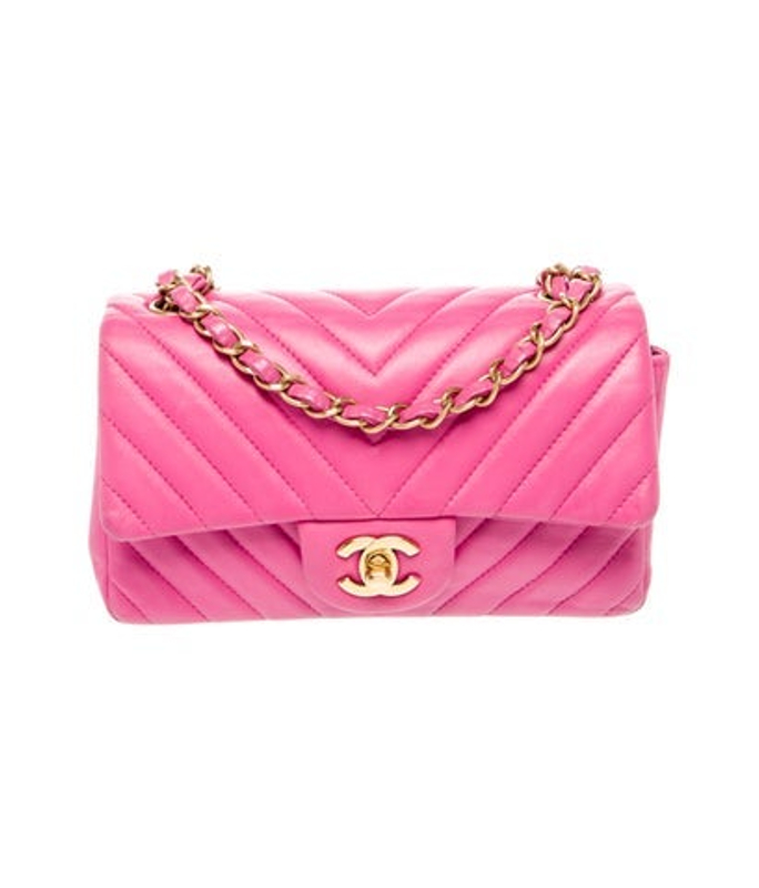 Chanel Classic Chevron Rectangular Mini Flap Bag