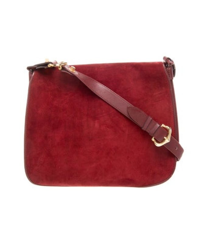 Cartier Suede Messenger Bag