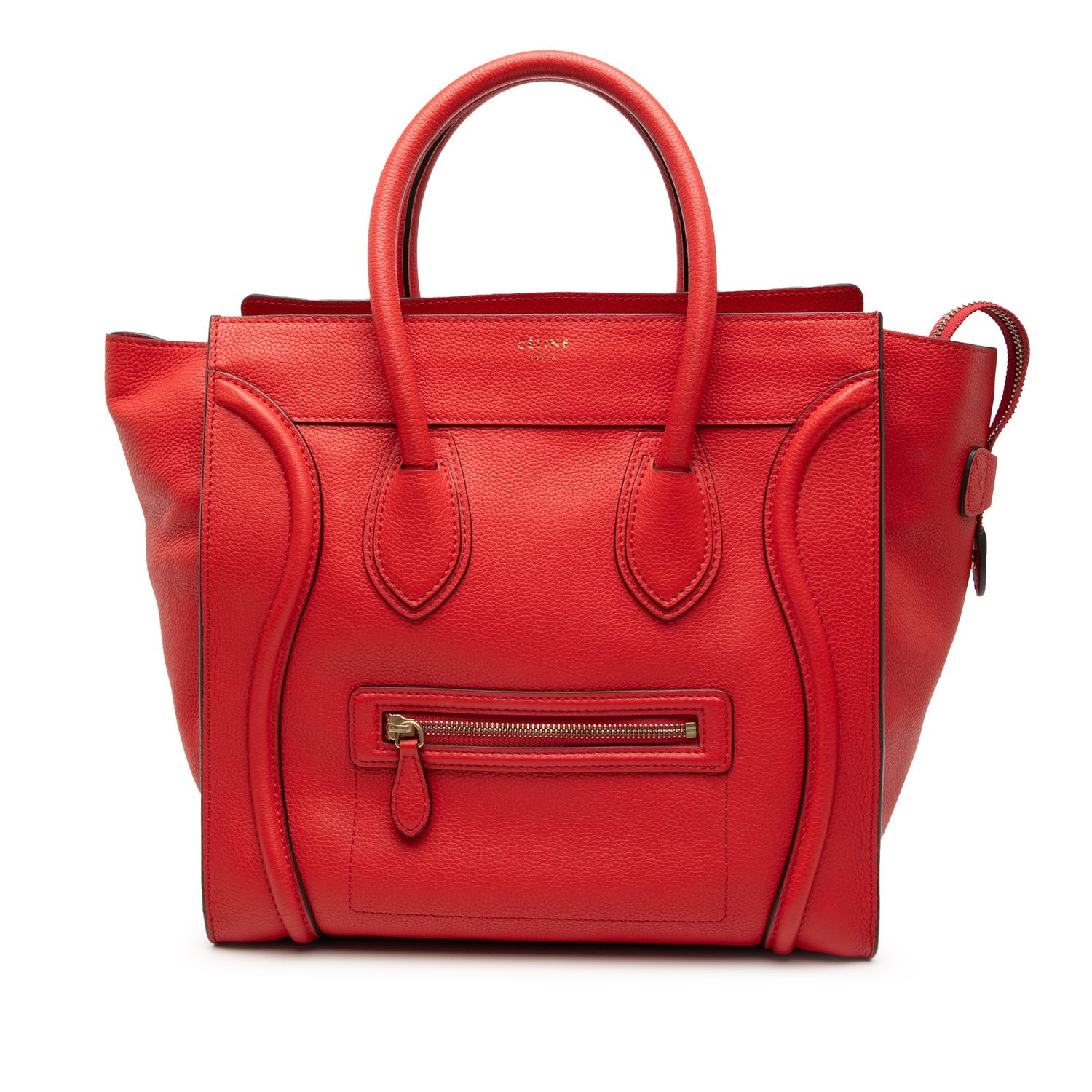 Calf Leather Mini Calfskin Luggage Tote