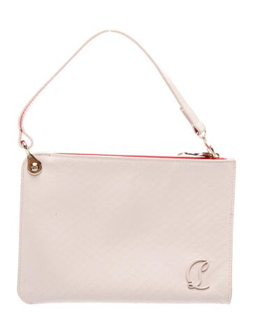 Embossed Leather Shoulder Bag