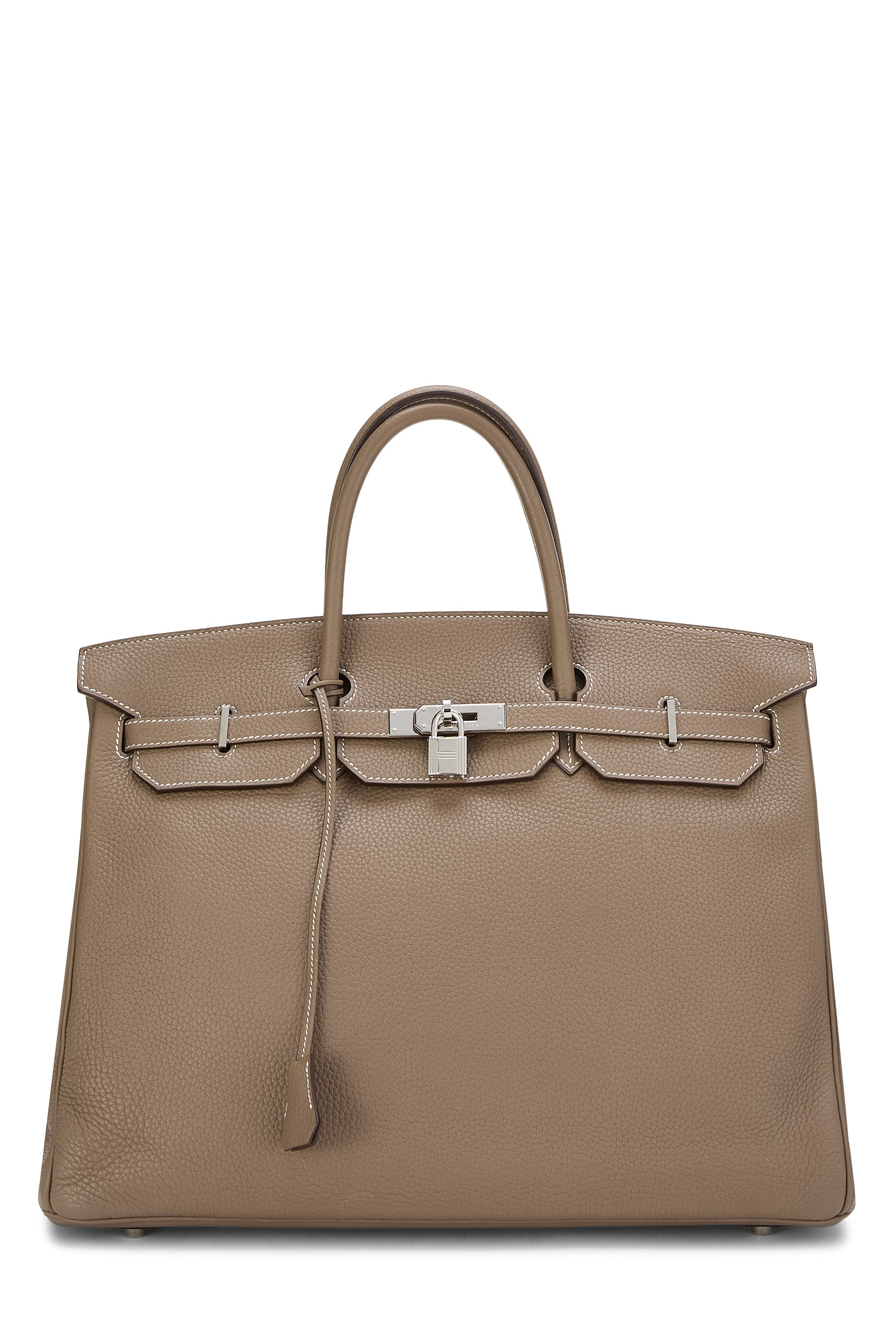 Hermès Etoupe Clemence Birkin 40
