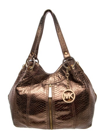 Leather Top Handle Bag