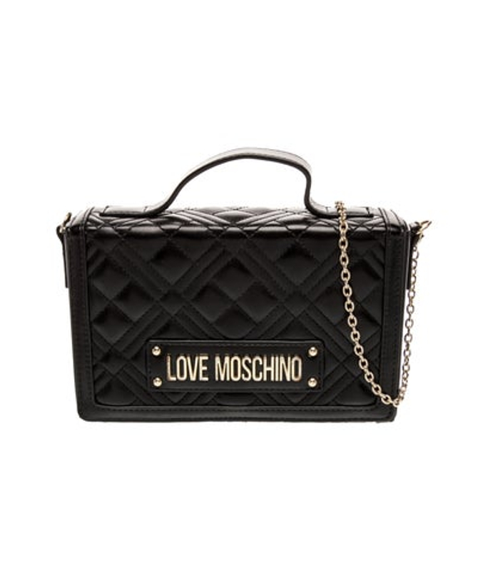 Moschino Leather Crossbody Bag