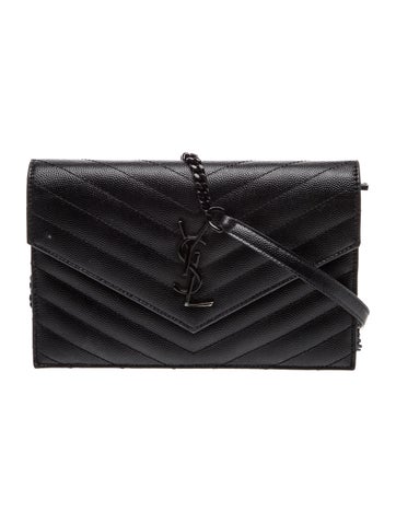 Saint Laurent Chevron Shoulder Bag