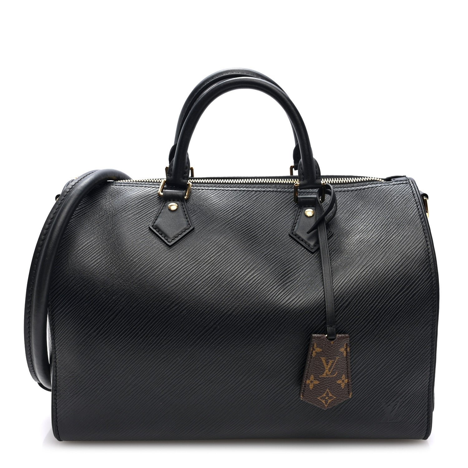 Louis Vuitton Epi Speedy Soft 30 Black