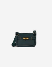 Hermes 
		Jypsière Mini Evercolor Vert Cyprès / Vert Rousseau    