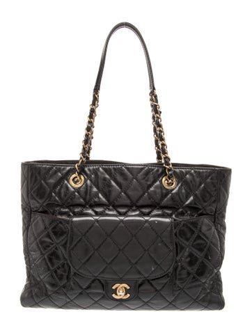 Glazed Calfskin Tote
