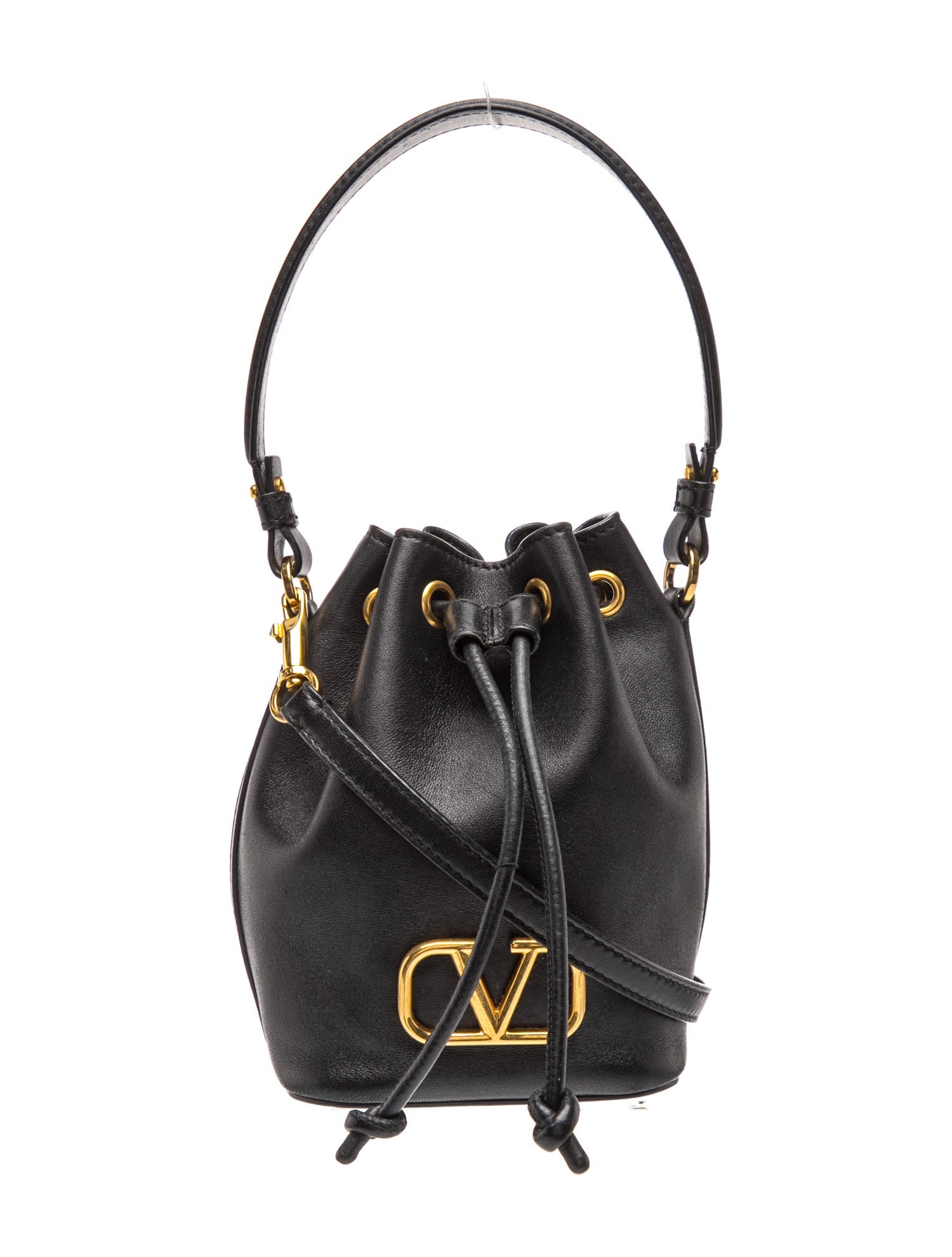Rockstud Vlogo Signature Bucket Bag Mini