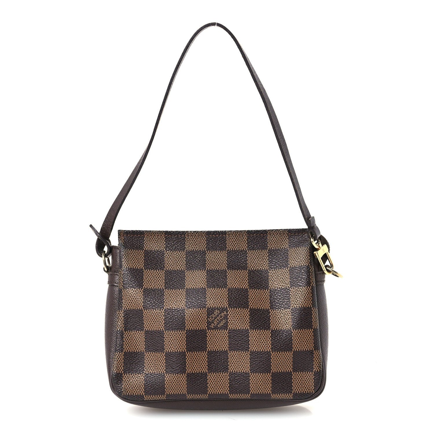 Louis Vuitton Damier Ebene Trousse Make Up Bag Pochette