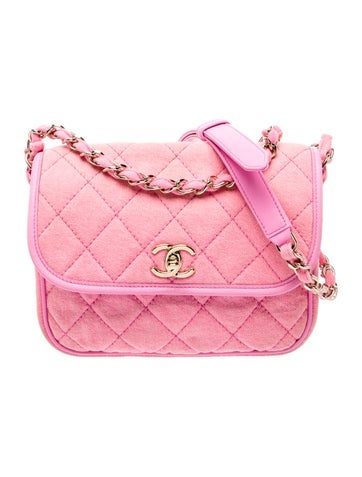 Small Denim Messenger