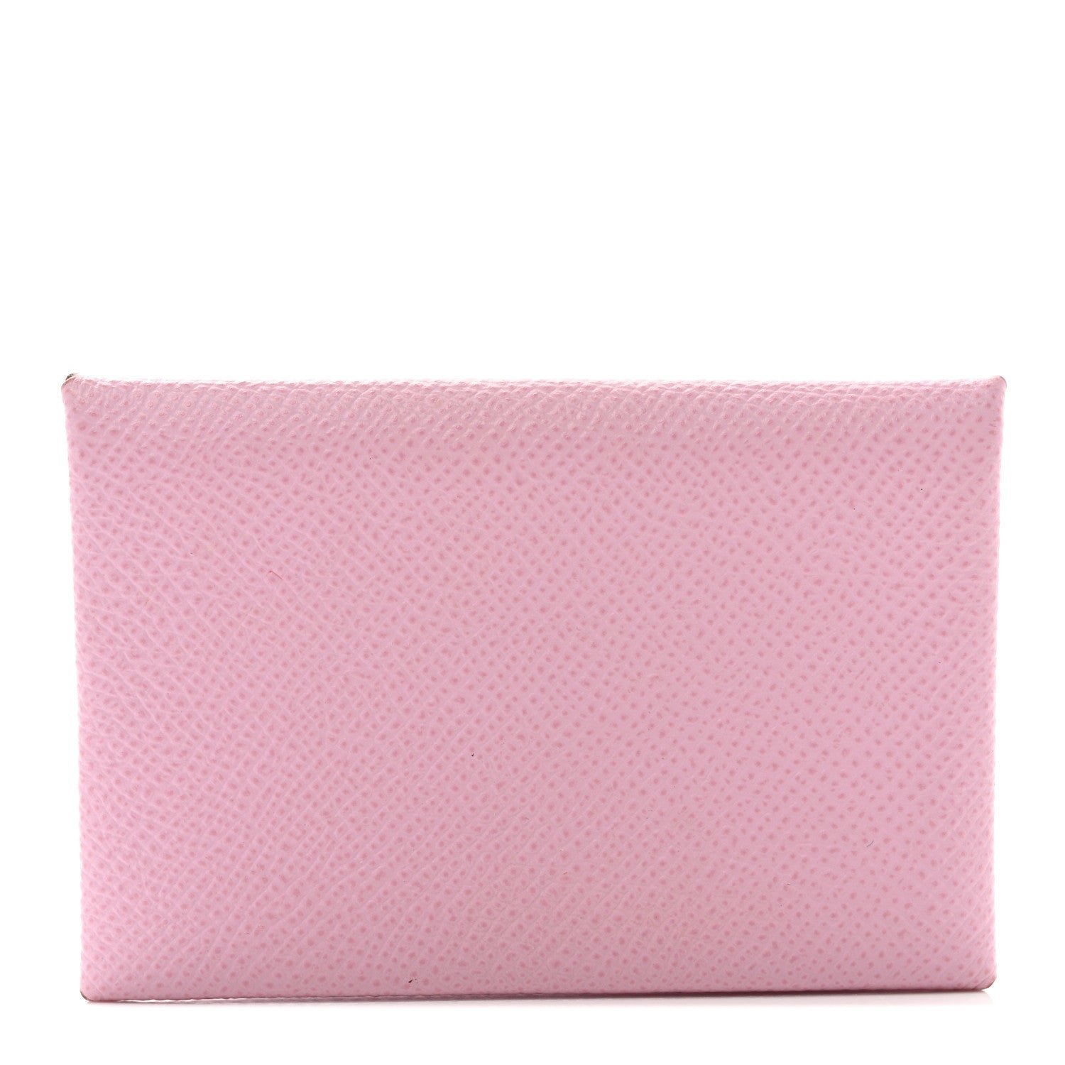 Hermes Epsom Calvi Duo Card Case Mauve Sylvestre