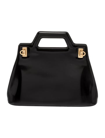 Leather Top Handle Bag