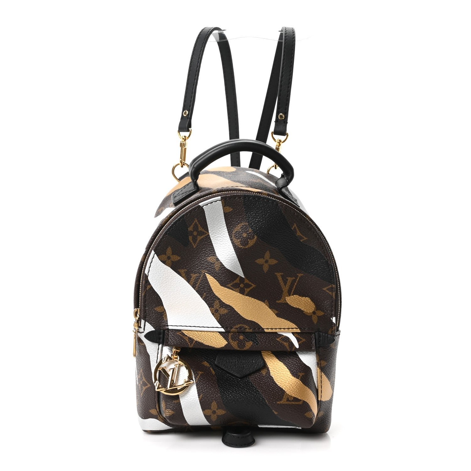 Louis Vuitton X LOL Monogram Palm Springs Backpack Mini Gold Silver