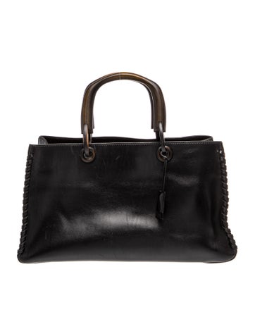 Leather Top Handle Bag
