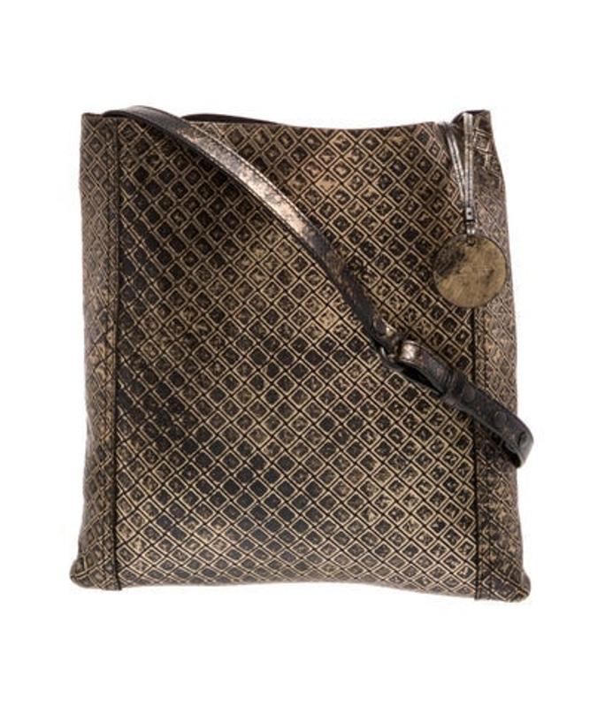 Bottega Veneta Veneta Leather Messenger Bag