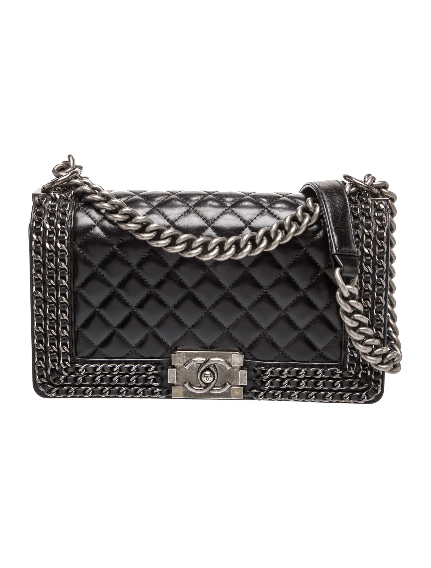 Medium Chain Around Boy Flap Bag