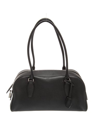 The Row Leather Shoulder Bag
