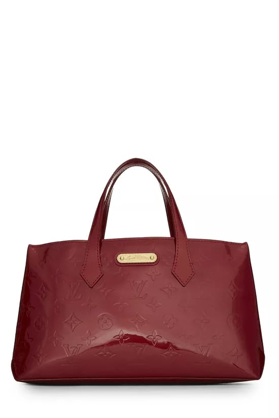 Rouge Fauviste Monogram Vernis Wilshire PM
