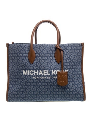 Denim Top Handle Bag